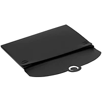 JAM Paper Black 6.5" x 9.5" Plastic Portfolio