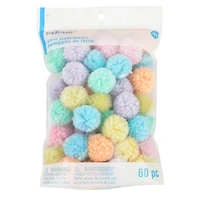 Pastel Yarn Pom Poms by Creatology™