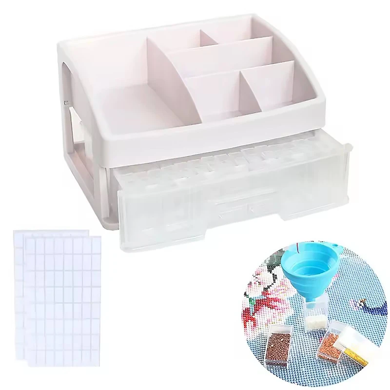 Sparkly Selections Diamond Painting Storage Container with Bottles