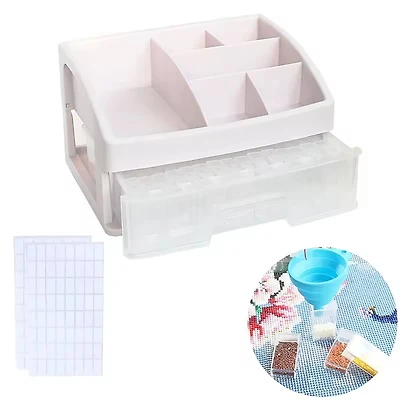Sparkly Selections Diamond Painting Storage Container with Bottles