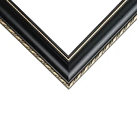 Craig Frames Victoria Black and Gold Picture Frame