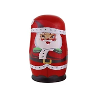 Mr. Christmas Santa & North Pole Pals Nesting Wood Figures Set