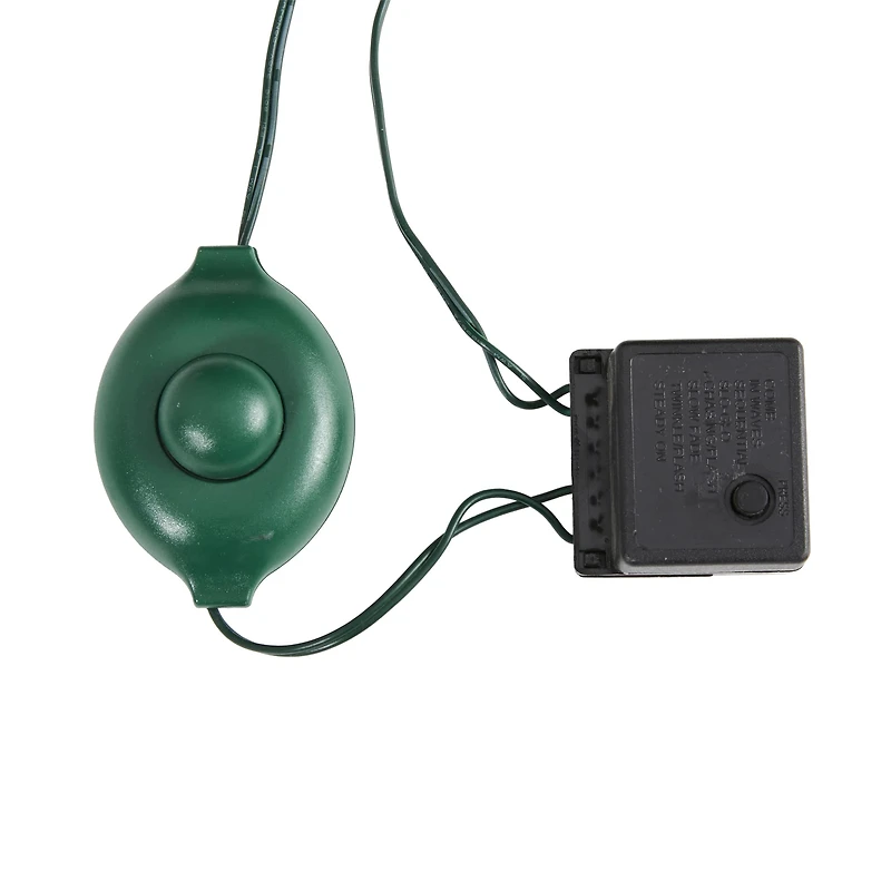 8ft. Pre-Lit Virginia Spruce Artificial Christmas Tree, Warm White LED Lights