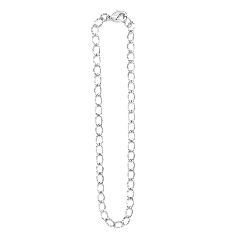 Sterling Silver Curb Bracelet by Bead Landing™