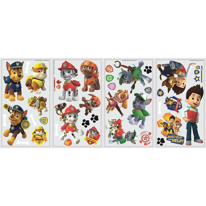 RoomMates Paw Patrol Peel & Stick Wall Decals