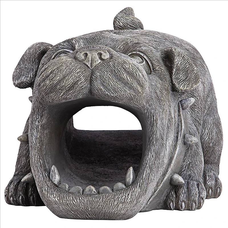 Design Toscano 10.5" Butch the Bulldog Gutter Guardian Downspout Statue