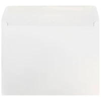 JAM Paper 9" x 12" White Booklet Commercial Envelopes