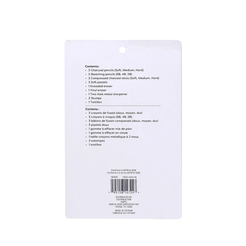 6 Pack: Charcoal Set by Artist's Loft™ Necessities™