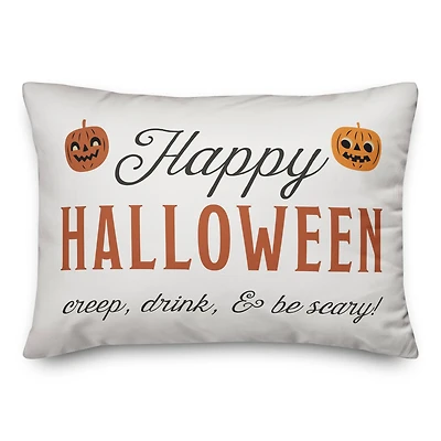 Happy Halloween 14" x 20" Throw Pillow