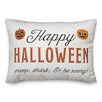 Happy Halloween 14" x 20" Throw Pillow