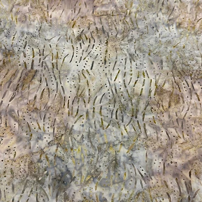 Feldman Premium Indonesian Batik Tan Dot Wave Cotton Fabric