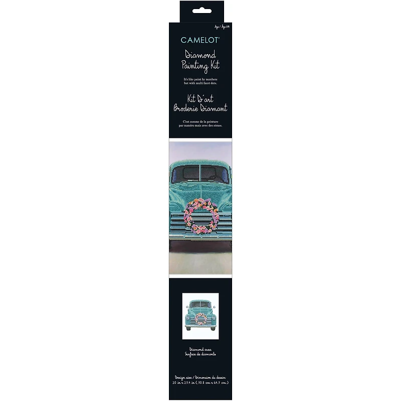 Camelot® Dots Beautiful Country Diamond Painting Kit