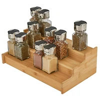 Kitchen Details Bamboo Expandable Spice Rack