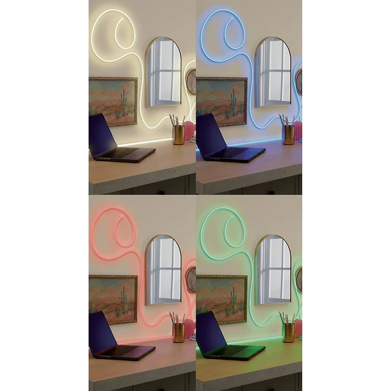 16.4ft. Color Changing LED Neon Rope Light by Ashland®