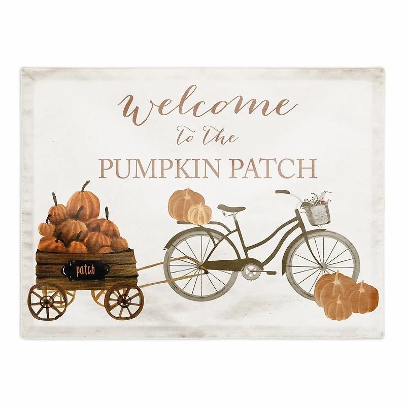 Pumpkin Patch Wagon Placemat