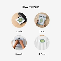 Cricut® US Letter Printable Iron-On For Light Fabrics, 5ct.