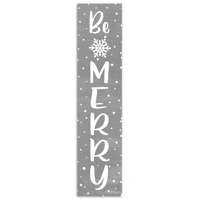 Be Merry 10.5" x 47" Porch Leaner