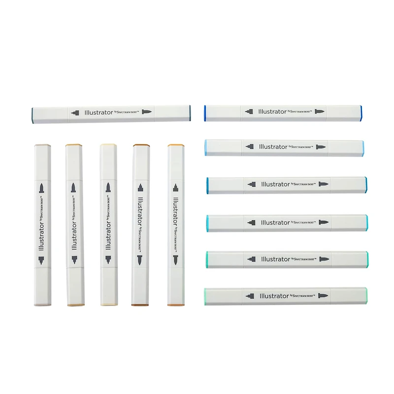 Spectrum Noir™ Illustrator Seascape Dual-Tip Brush Markers