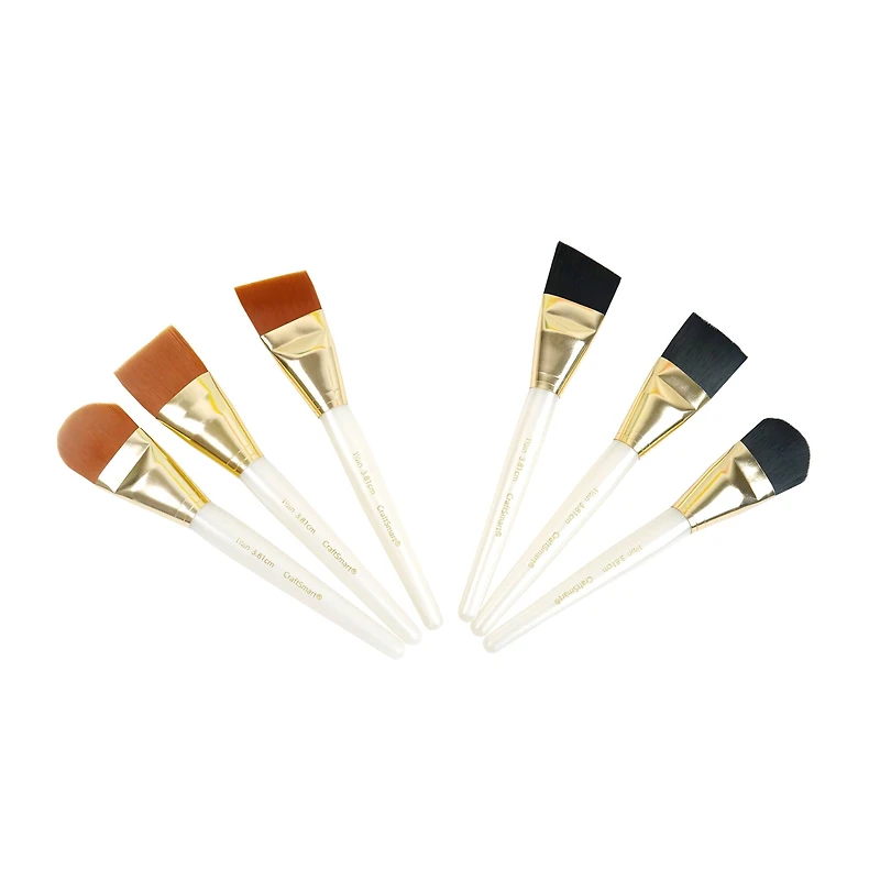 Multi-Purpose 6 Piece Synthetic Extra-Large Brush Set by Craft Smart®