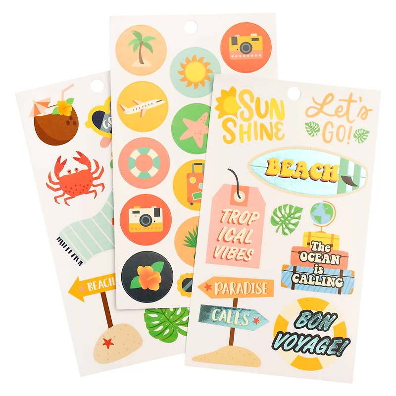 Tropical Vacation Stickers by Recollections™