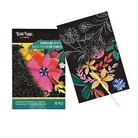 Brea Reese™ Mini Blooms Scratch Art Paper Pad