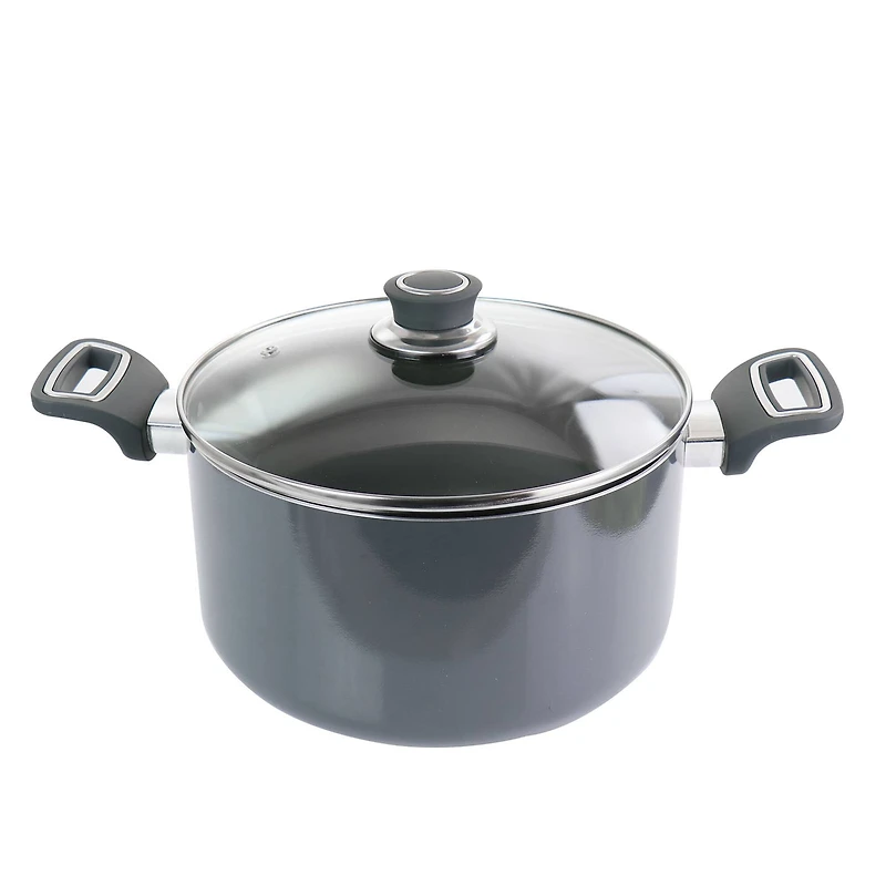 Oster 6qt. Gray Aluminum Dutch Oven