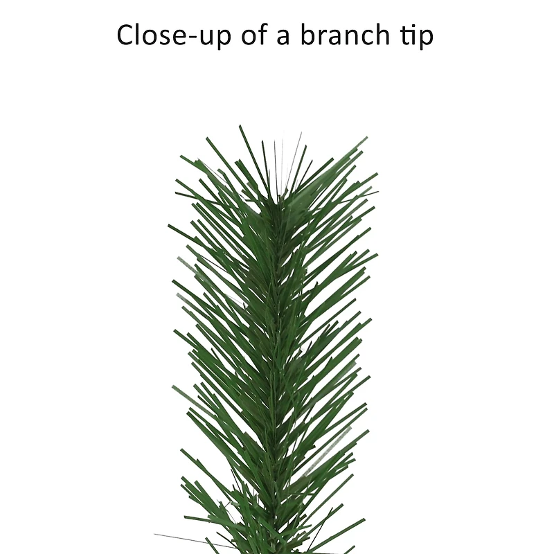 3ft. Pre-Lit Snow Ridge Artificial Fir Christmas Tree, Clear Lights