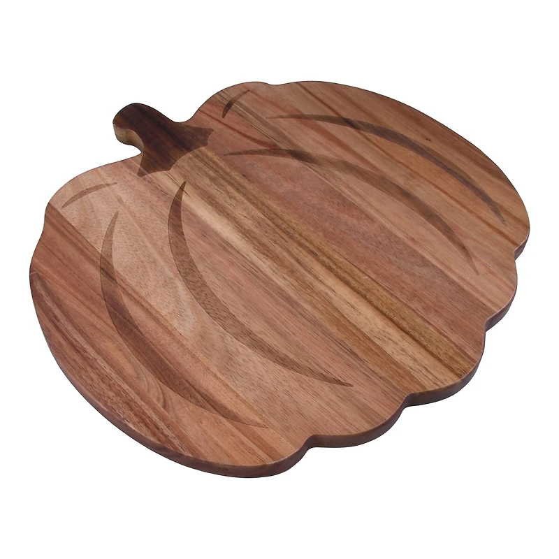 12" Wood Pumpkin Cutting Board by Makery™