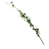 Green Sugared Fruit Spray with Glitter Accents