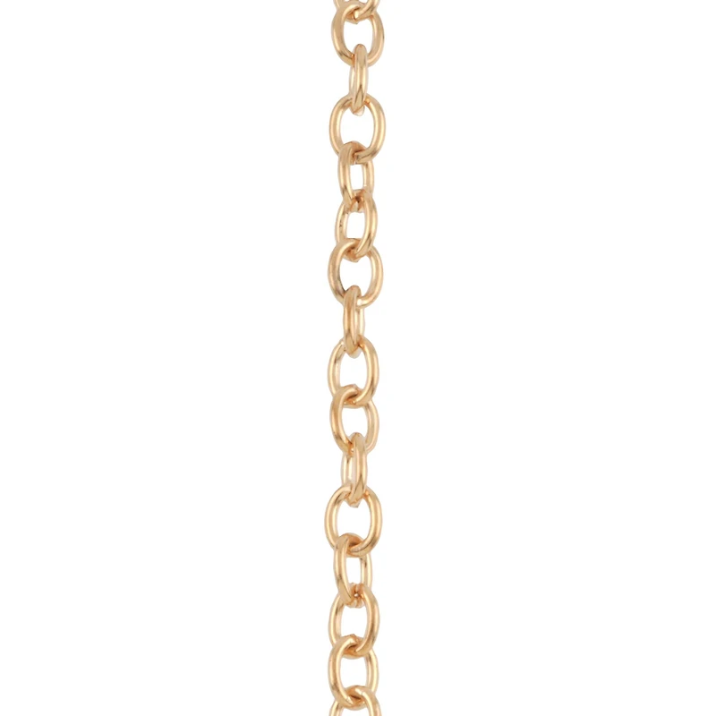 7.5" Gold Cable Charm Bracelet by Bead Landing™
