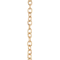 7.5" Gold Cable Charm Bracelet by Bead Landing™