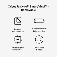 Cricuit Joy Xtra™ Removable Smart Vinyl