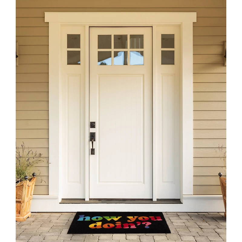 "How You Doin" Doormat