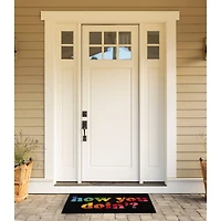 "How You Doin" Doormat