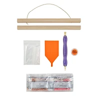 8" x 10" Moon Bats Diamond Art Kit with Magnetic Frame by Make Market®