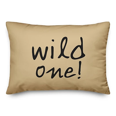 Wild One Throw Pillow