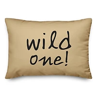 Wild One Throw Pillow