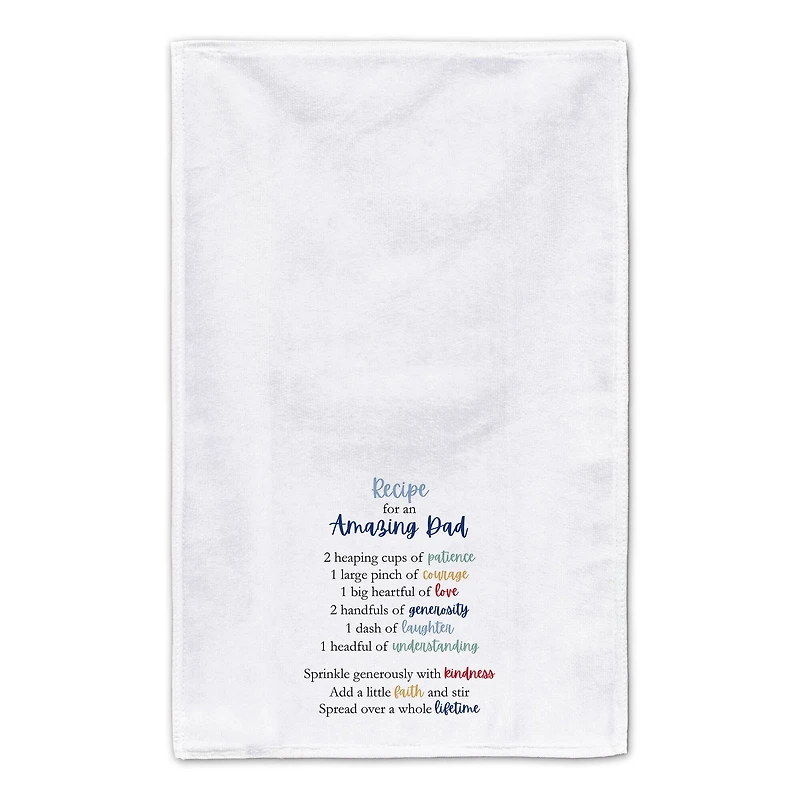 Recipe for an Amazing Dad Tea Towel Set