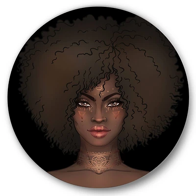 Designart - Portrait of African American Woman III