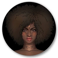 Designart - Portrait of African American Woman III
