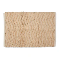 DII® Off White With Natural Jute Chevron Hand-Loomed Rug, 2ft. x 3ft"