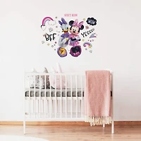 RoomMates Minnie Mouse Peel & Stick Giant Wall Decal Set with Alphabet