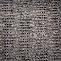 Household Essentials Paper Rope with Wooden Handles Basket Set