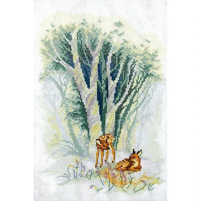 Charivna Mit Cross-stitch kit Series Summer fog