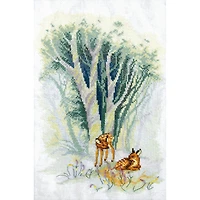 Charivna Mit Cross-stitch kit Series Summer fog