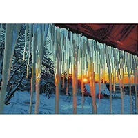 Diamond Dotz® Intermediate Frosty Morn Pre-Framed Diamond Painting Kit