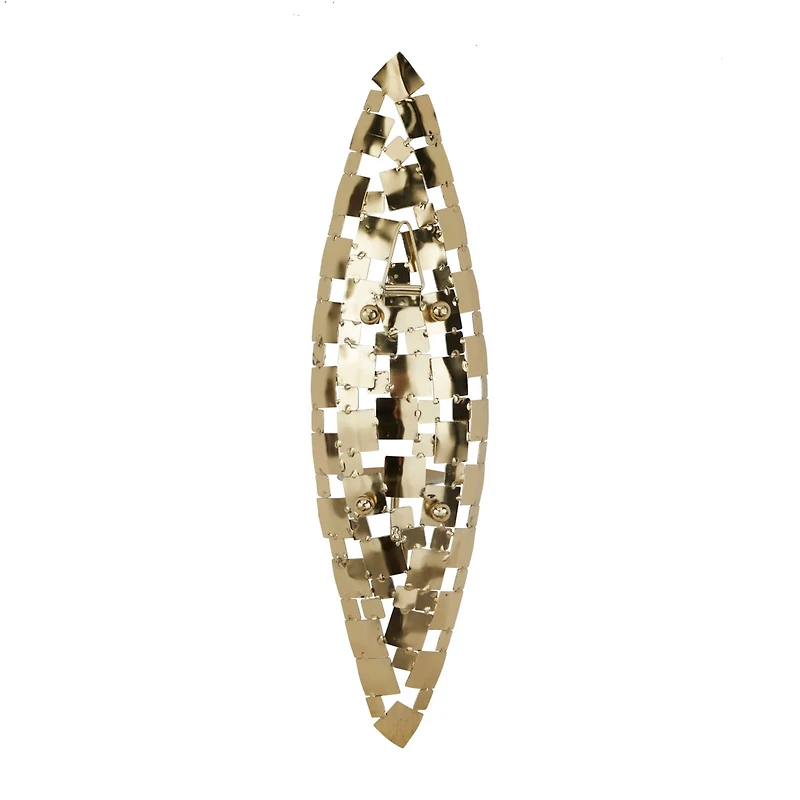 20" Gold Contemporary Wall Sconce
