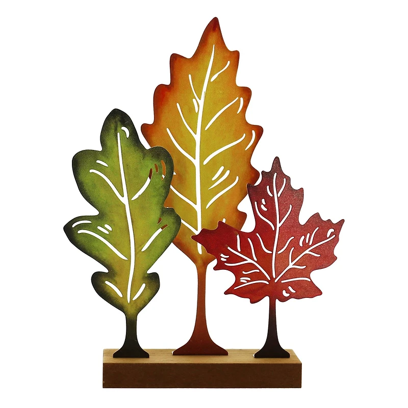 9" Mixed Leaves Tabletop Décor by Ashland®