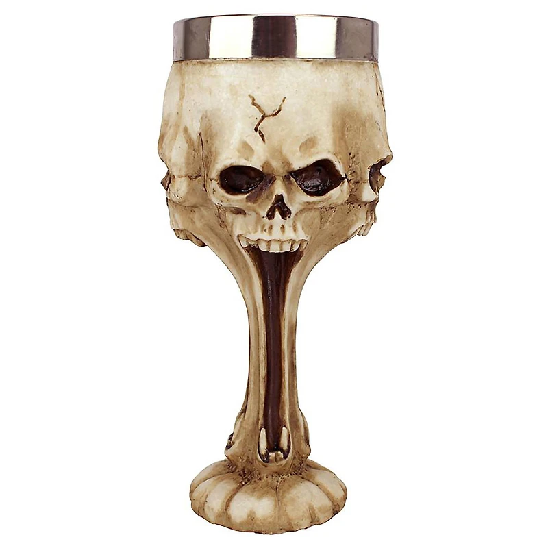 Design Toscano Gothic Scare Skull Goblet