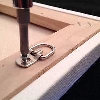 HangZ™ 50lb. 1 Hole D Rings, 50ct.